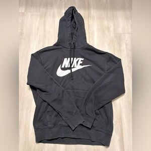 Nike Charcoal Gray Hoodie with White Tag